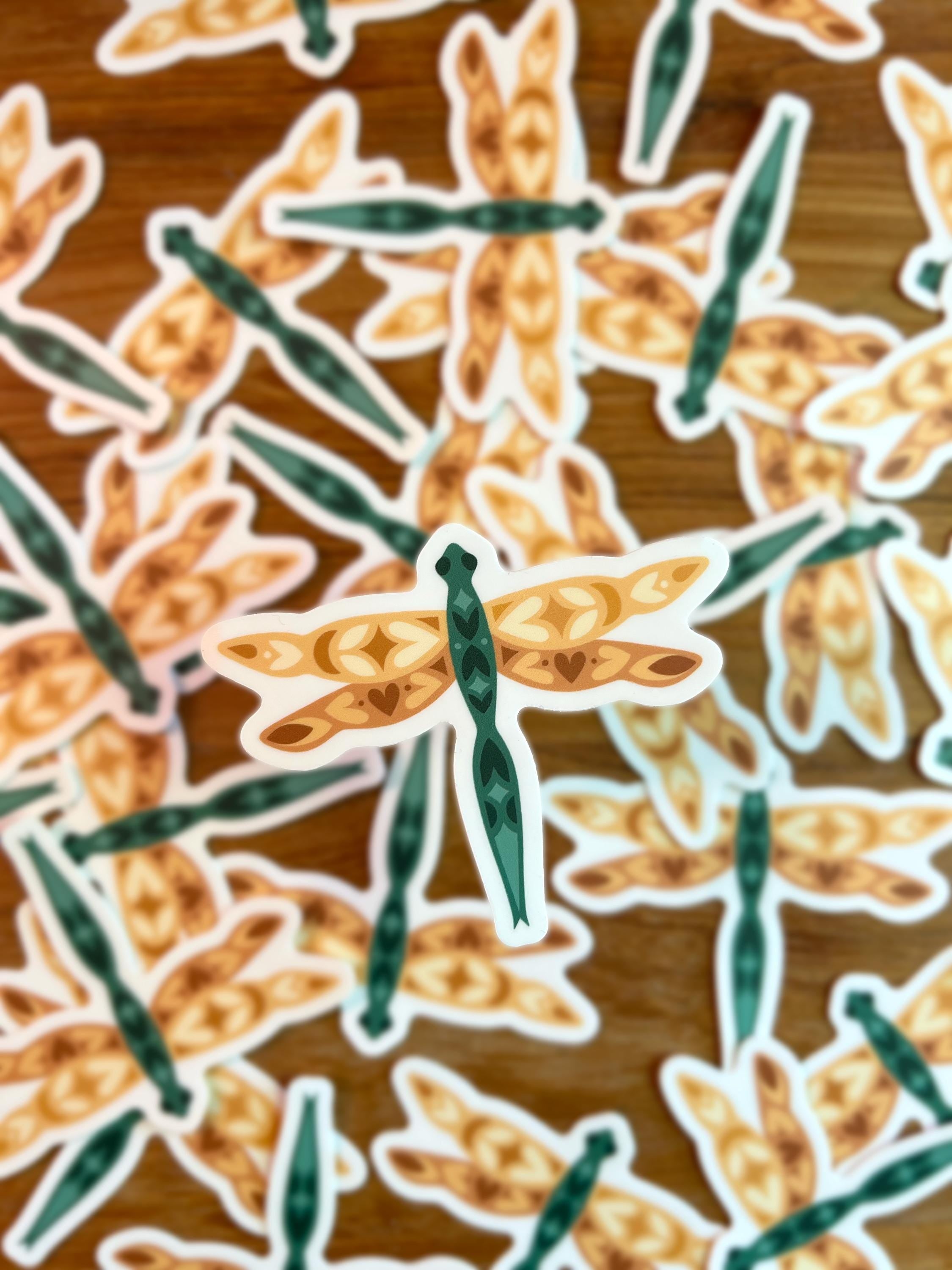 Dragonfly Sticker