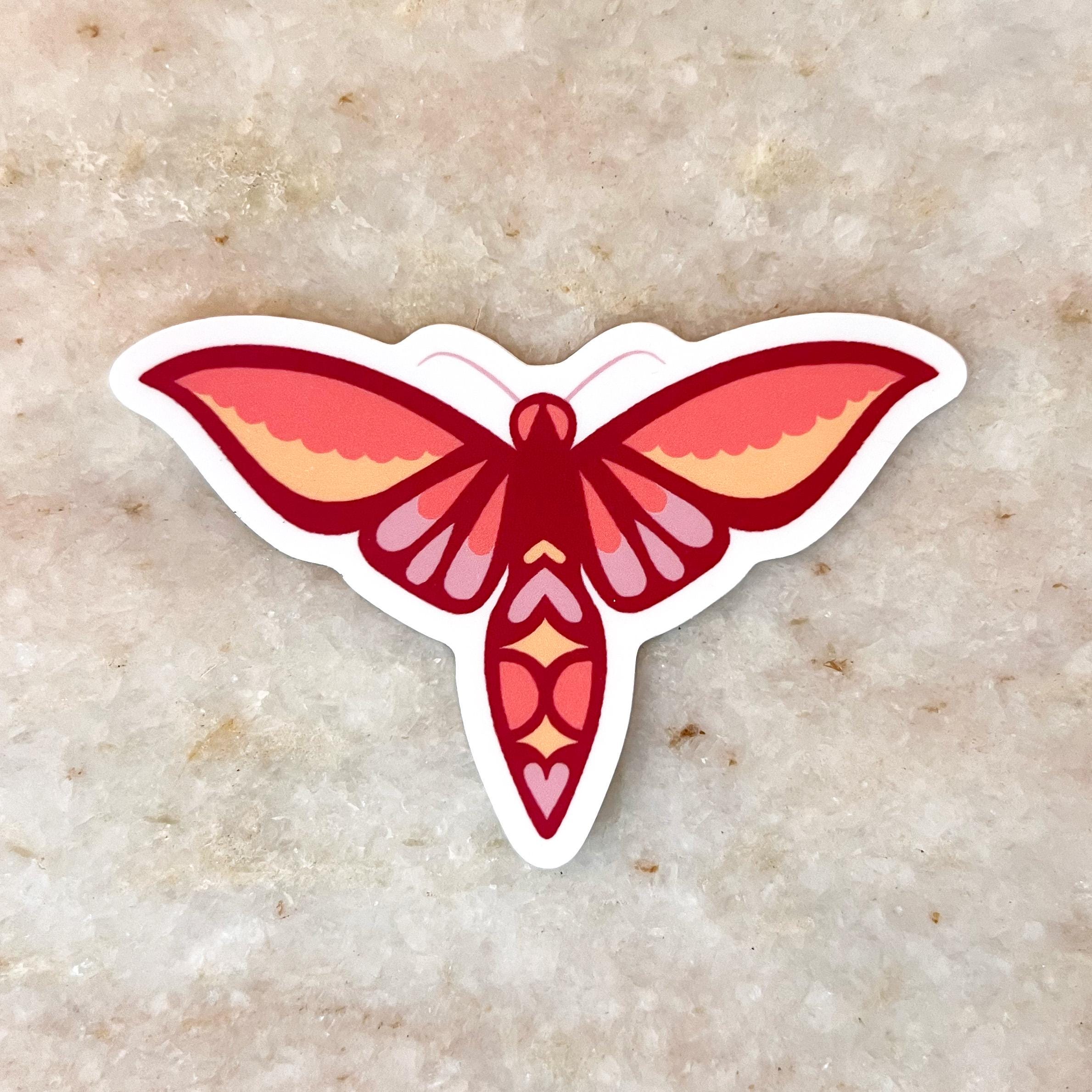 Moth Sticker