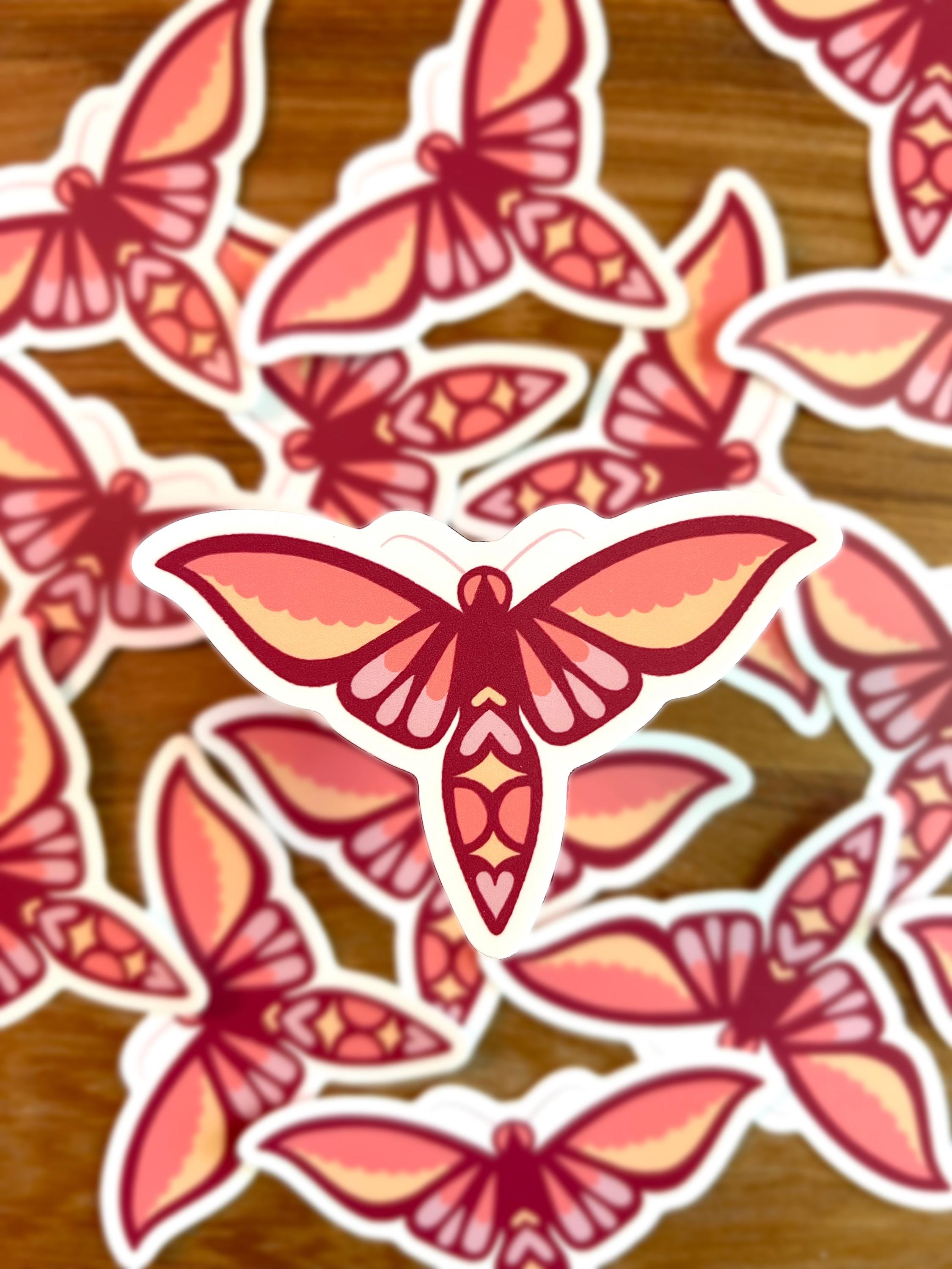 Moth Sticker