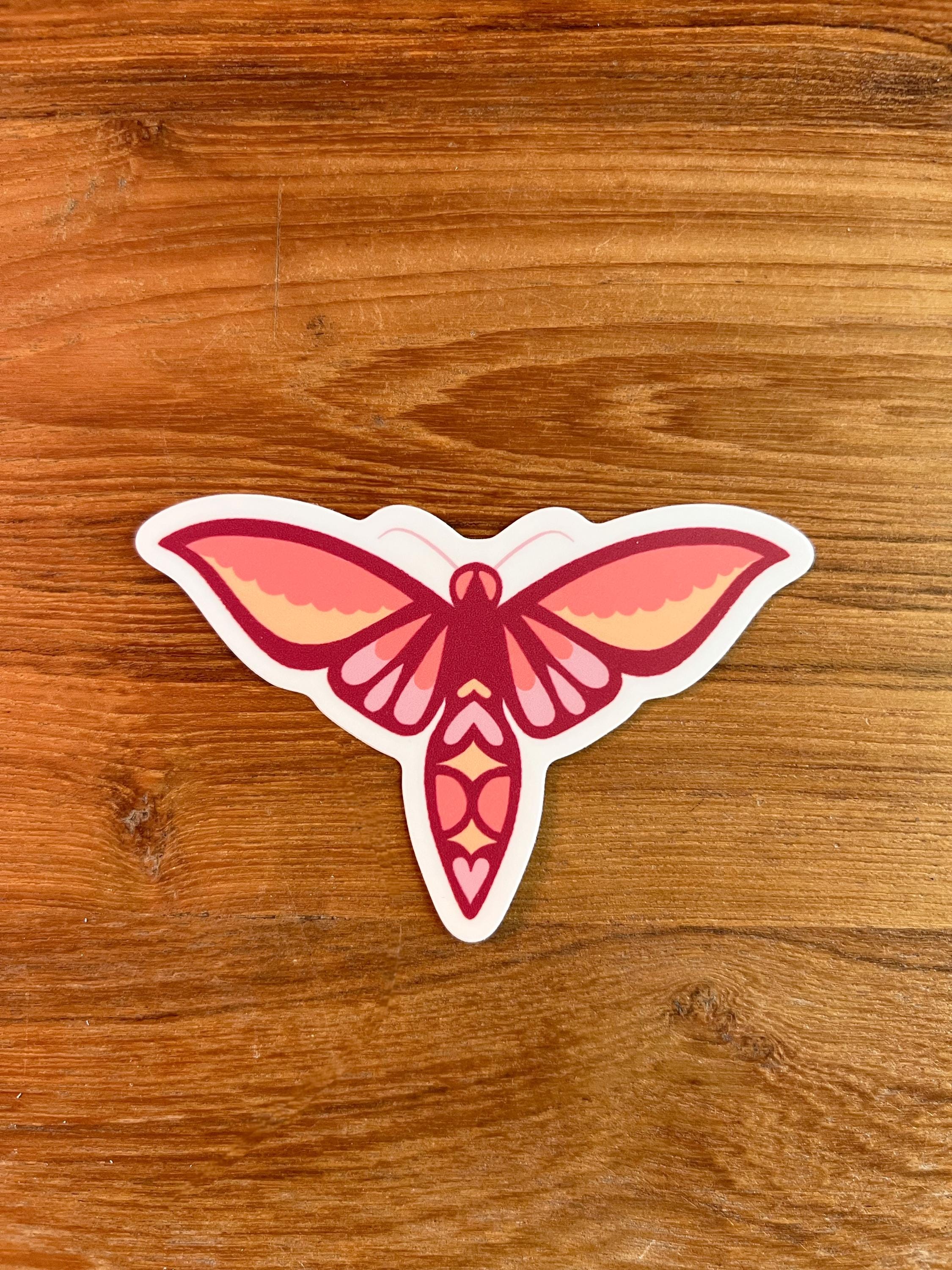 Moth Sticker